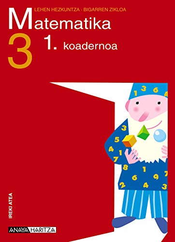 9788466769334: Matematika 3. 1 koadernoa.