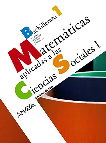 Matematicas 1ºbach.(c.sociales).aplicadas - Colera Jiménez, José/García Pérez, Rosario/Oliveira González, María José/Santaella Fernández, Elizabeth