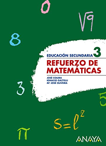 Stock image for Matemticas, 3 ESO. Cuaderno de refuerzo (Cuadernos no vinculados de ESO) for sale by medimops