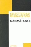9788466784078: Selec. matematicas II (pruebas 2008)