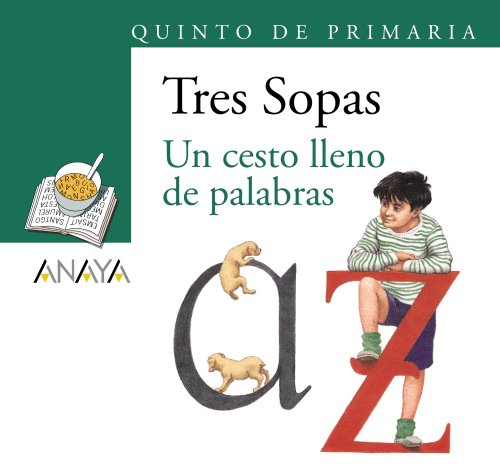 9788466785693: Blster "Un cesto lleno de palabras" 5 de Primaria (Tres sopas) (Spanish Edition)