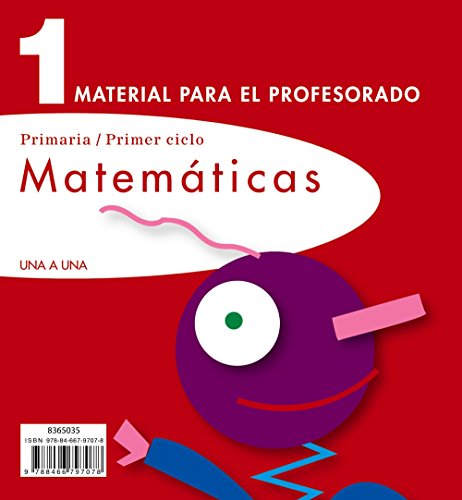 9788466797078: Proyecto Una a Una, matemticas, 1 Educacin Primaria. Recursos didcticos. Material para el profesorado