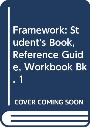 Imagen de archivo de Framework: Student's Book, Reference Guide, Workbook Bk. 1 a la venta por Iridium_Books