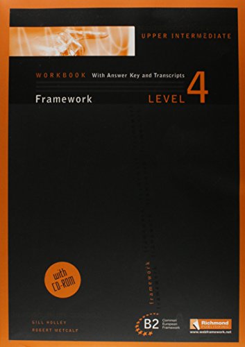 Imagen de archivo de Framework, Level 4, Upper Intermediate (Book & CD) a la venta por PsychoBabel & Skoob Books