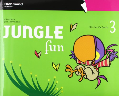 JUNGLE FUN 3 STUDENT'S PACK (9788466813068) by Blair, Alison Margaret; Cadwallader, Jane Patricia