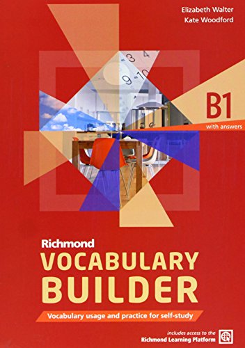 Imagen de archivo de vocabulary builder b1 with answers richmond usado a la venta por DMBeeBookstore