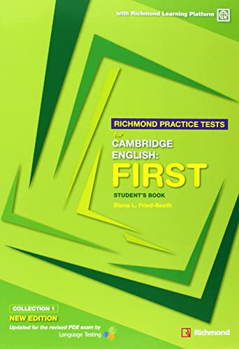 Stock image for Richmond Practice Tests for Cambridge English First Student's Book (Exams) for sale by Revaluation Books