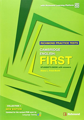 Imagen de archivo de RICHMOND PRACTICE TESTS FCE N/ED.- SB W/KEY + PLATFORM CODE a la venta por Libros nicos