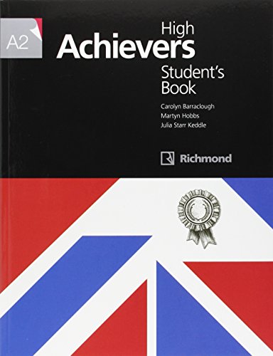 Imagen de archivo de HIGH ACHIEVERS A2 STUDENT'S BOOK RICHMOND a la venta por Zilis Select Books