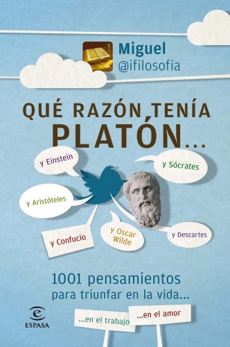 Stock image for Qu razn tena Platn : 1001 pensamientos para triunfar en la vida for sale by Librera Prez Galds