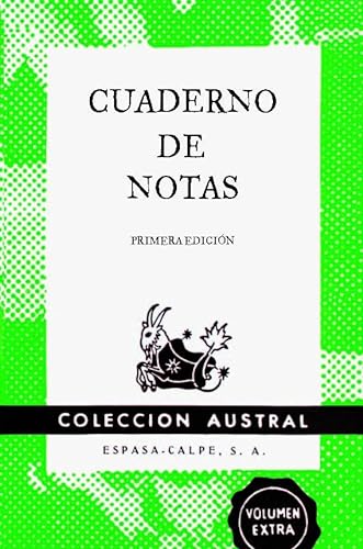 Cuaderno de notas verde 9x14cm (9788467008395) by Espasa Calpe