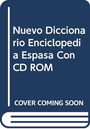 Imagen de archivo de Nuevo Diccionario Enciclopedia Espasa Con CD ROM (Spanish Edition) a la venta por Iridium_Books