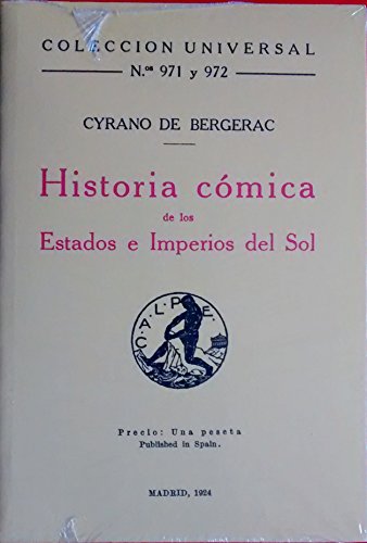 Beispielbild fr Historia cmica de los Estados e Imperios del Sol. Cyrano de Bergerac zum Verkauf von medimops