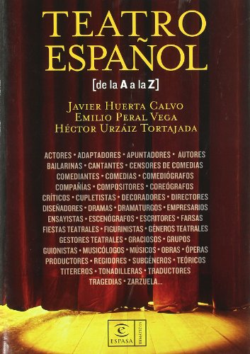 Stock image for Teatro espaol de la A a Z for sale by Librera Prez Galds