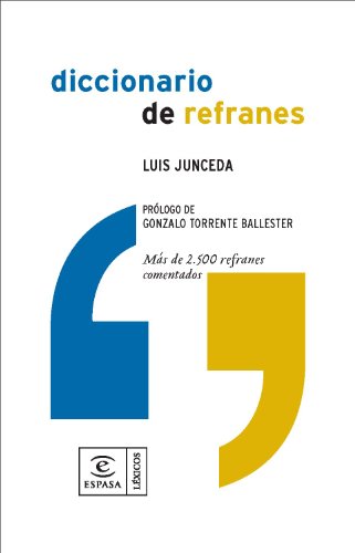 Diccionario de refranes.