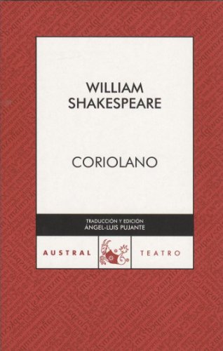 Stock image for CORIOLANO for sale by Zilis Select Books