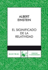 9788467029710: El significado de la relatividad: 1 (Clsica)