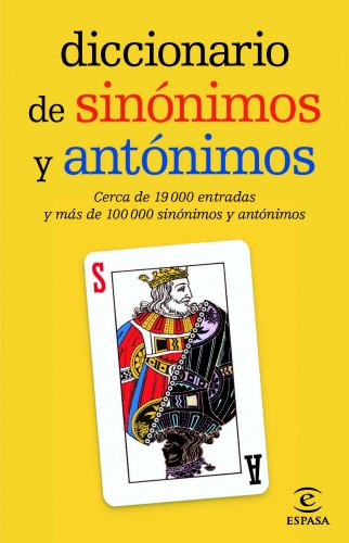9788467036893: Diccionario de sinnimos y antnimos
