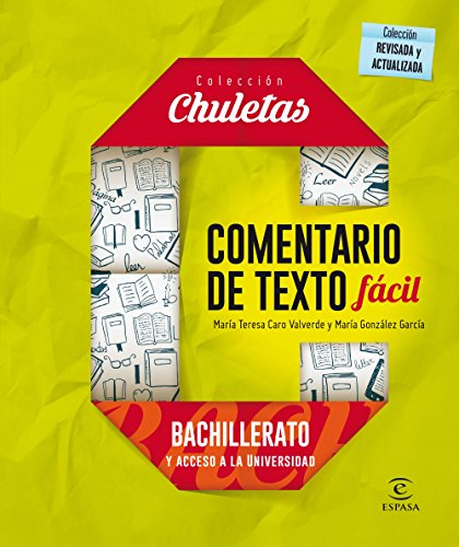 Stock image for COMENTARIO DE TEXTO FCIL (BACHILLERATO Y ACCESO A LA UNIVERSIDAD) for sale by KALAMO LIBROS, S.L.