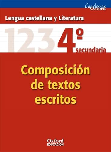 Lengua Castellana y Literatura 4.Âº ESO. Cuaderno de ComposiciÃ³n de Textos Escritos (9788467325478) by Romeu RodrÃ­guez, Alicia; PÃ©rez Fuente, JosÃ© Luis; GonzÃ¡lez Bernal, JosÃ© Manuel; Bouza Ãlvarez, M.Âª Teresa