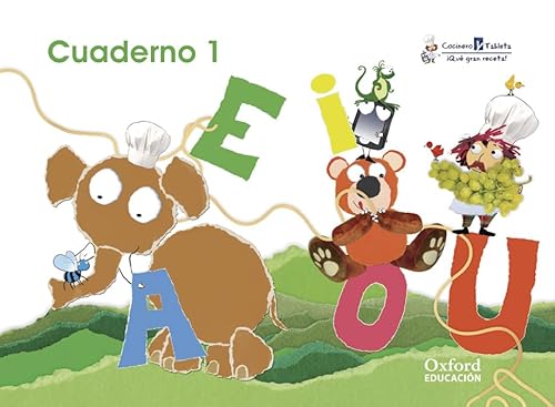 Imagen de archivo de Cocinero y Tableta, lectoescritura, Educacin Infantil, 3 aos. Cuaderno 1 a la venta por medimops