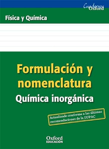 9788467377255: Formulacin y Nomenclatura Qumica Inorgnica ESO/Bachillerato