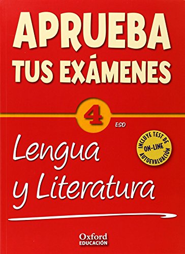 Imagen de archivo de Aprueba tus exmenes 4 ESO Lengua y Literatura a la venta por LIBRERIA PETRARCA