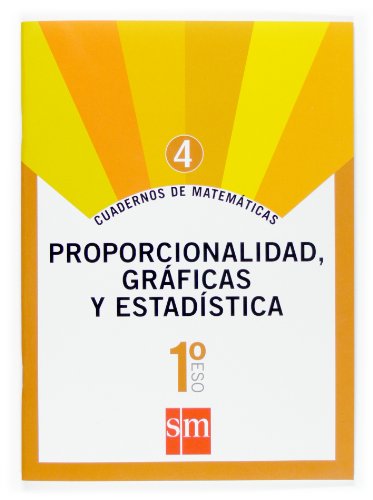 Beispielbild fr Cuaderno 4 de matemticas. 1 ESO. Proporcionalidad, grficas y estadstica zum Verkauf von medimops