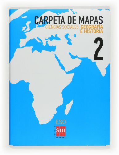 Imagen de archivo de Ciencias sociales, geografa e historia. 2ESO. Carpetas de mapas a la venta por Iridium_Books