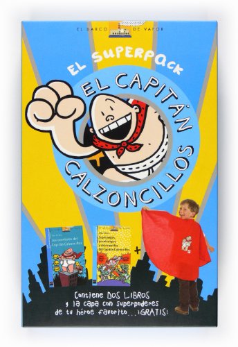 El Superpack Capitán Calzoncillos: Las aventuras del Capitán Calzoncillos +  Superjuegos, pasatiempos y chascarrillos del Capitán Calzoncillo + Capa -  Pilkey, Dav: 9788467535471 - AbeBooks