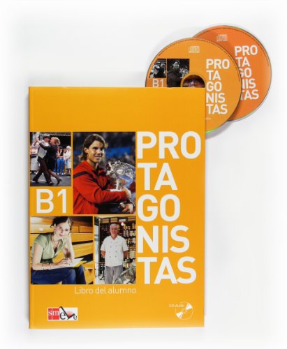 Stock image for Protagonistas B1. Libro del alumno + CD Melero, Pilar;Sacristn, Enrique;Gaudioso Simn, Beln for sale by Aragon Books Canada