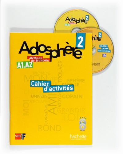 Beispielbild fr Mthode de franais 2. Adosphre. Cahier d'activits zum Verkauf von medimops