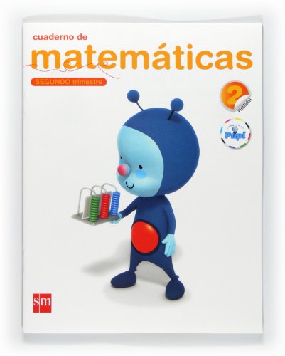 Stock image for Cuaderno de matemticas. 2 Primaria, 2 Trimestre. Conecta con Pupi for sale by Ammareal