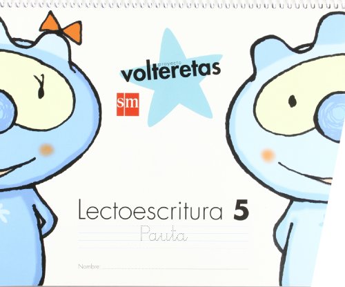 Stock image for Lectoescritura 5, Pauta. Volteretas [Espiral] (Spanish Edition) for sale by LIBRERIA PETRARCA