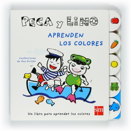 Imagen de archivo de Peca y Lino aprenden los colores : un libro para aprender los colores a la venta por medimops