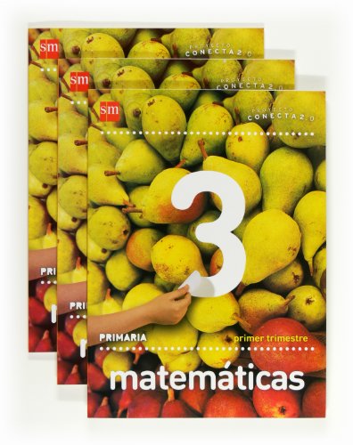 9788467553888: Matemticas. 3 Primaria. Conecta 2.0. Trimestres