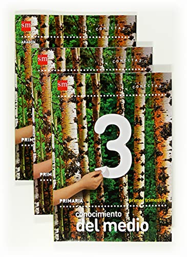 Stock image for Conocimiento del medio. 3 Primaria. Conecta 2.0. Aragn. Trimestres for sale by Iridium_Books