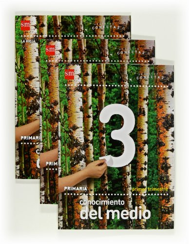 Imagen de archivo de Conocimiento del medio. 3 Primaria. Conecta 2.0. La Rioja. Trimestres a la venta por Zilis Select Books