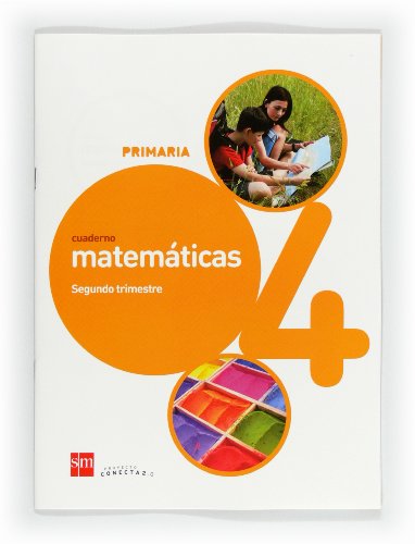 9788467554595: Cuaderno de matemticas. 4 Primaria, 2 Trimestre. Conecta 2.0 - 9788467554595