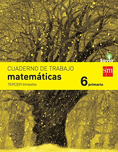 Stock image for Savia, matemticas, 6 Educacin Primaria. 3 trimestre. Cuaderno for sale by medimops