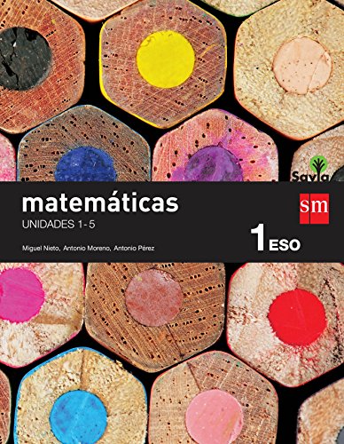 9788467582925: Matemticas. 1 ESO. Savia. Trimestres - Pack de 3 libros - 9788467582925