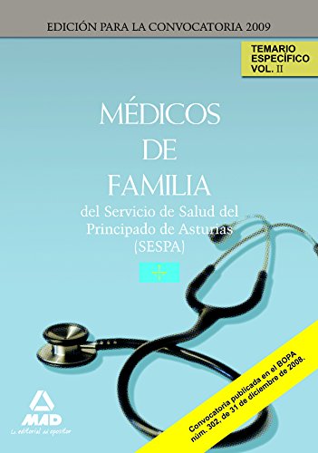 9788467612998: Mdicos De Familia Del Servicio De Salud Del Principado De Asturias (Sespa). Temario Especfico. Volumen Ii