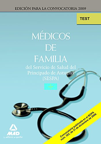 Stock image for MDICOS DE FAMILIA DEL SERVICIO DE SALUD DEL PRINCIPADO DE ASTURIAS (SESPA). TES SESPA for sale by Zilis Select Books