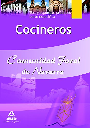 Stock image for Cocineros de la Comunidad Foral de Navarra. Test y supuestos prcticos parte especfica for sale by Iridium_Books