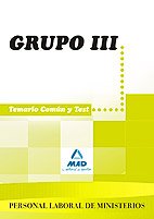 9788467628210: Personal laboral ministerios. Grupo iii. Temario comn y test (Spanish Edition)