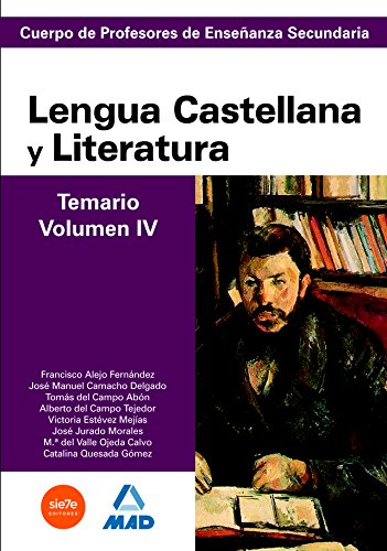 Stock image for Cuerpo de profesores de enseanza secAlejo Fernandez, Francisco/Camac for sale by Iridium_Books