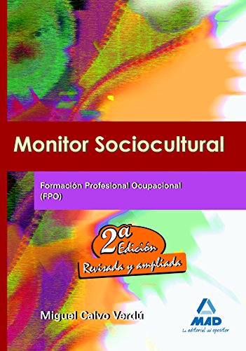 9788467629590: Monitor sociocultural. Formacin profesional ocupacional. (Spanish Edition)