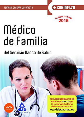 Stock image for Mdico de Familia de Osakidetza-ServiCLAVIJO GAMERO, ROCIO / CABALLER for sale by Iridium_Books