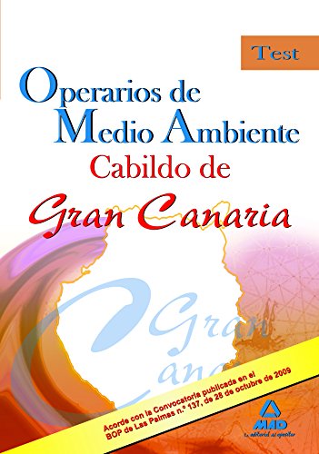 Imagen de archivo de Operarios de Medio Ambiente, Cabildo de Gran Canaria. Test a la venta por Revaluation Books