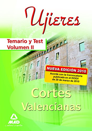 Imagen de archivo de Ujieres de las Cortes Valencianas. Temario y test. Volumen II a la venta por Mercado de Libros usados de Benimaclet